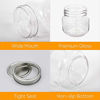 Picture of 8oz / 250ml Mason Jars with Airtight Lids, Glass Jar With Regular Lids, Clear Glass Jar Ideal for Jam,Honey,Wedding Favors,Shower Favors, Set of 30