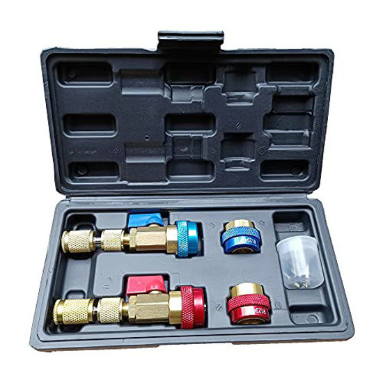 Picture of SY66 Automotive AC R134A R1234YF Valve Core Remover and Installer Tool Set, for Standard and JRA Valve Core Couplers (SY66-R1234YF)