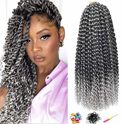 GetUSCart- 36 Inch Nu Faux Locs Crochet Braids Hair 4 Packs Soft Goddess  Curly Wavy Pre-Looped 100% Premium Fiber Synthetic Crochet Hair African  Roots Most Natural Pre-twisted Hair Extensions (36 Inch, 30#)