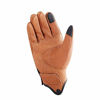 Picture of Harssidanzar Mens Full Finger Goatskin Leather Touchscreen Motorcycle Gloves Upgrade GM028,Tan,Size S