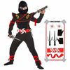 Picture of Ninja Costume Boy Halloween Luxury Ninja Costume Dragon Ninja Muscle Costume Ninja Foam Toys for Kids