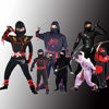 Picture of Ninja Costume Boy Halloween Luxury Ninja Costume Dragon Ninja Muscle Costume Ninja Foam Toys for Kids