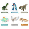 Picture of Muiteiur Dinosaur House with 6 Plush Dinosaurs Stuffed Animal Great Set Toy Gift for Boys and Girls, 7.8 inch