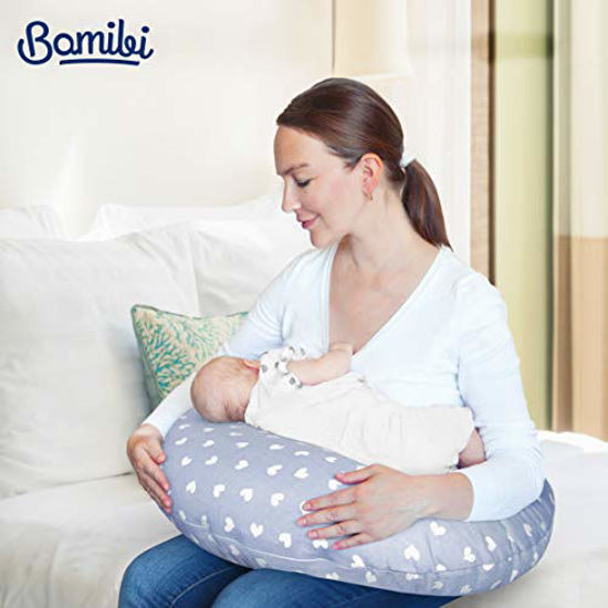 Bamibi Nursing Pillow and Positioner - Multi-Use Breastfeeding