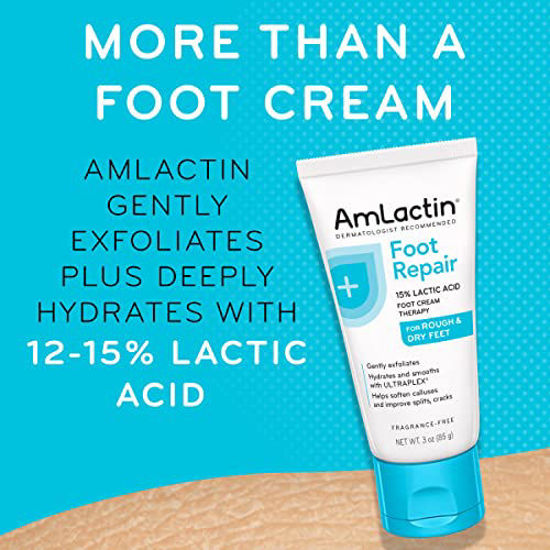 Picture of AMLACTIN Foot Cream Therapy 3 oz (Pack of 3)