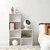 Picture of IRIS USA Small Spaces Wood, Bookshelf Storage Shelf, Bookcase, 2-Tier, White