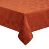 Picture of Benson Mills Harvest Legacy Damask Fabric Tablecloth for Fall, Harvest, and Thanksgiving (Rust, 60" x 104" Rectangular)