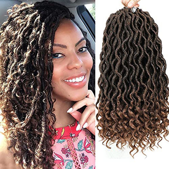 30 Deep Wave Crochet Hair Afro Curl Synthetic Crochet Braiding Hair  Extensions