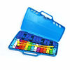 Picture of Professional Plastic Blue Glockenspiel Xylophone with 25 Metal Keys for Adults & Kids - Includes 2 Plastic Beaters