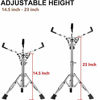 Picture of Snare Stand & Drum Sticks Holder, Lightweight(5lb),Double braced tripod construction,for 10 to 14 Inch Snare Drums