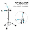 Picture of Snare Stand & Drum Sticks Holder, Lightweight(5lb),Double braced tripod construction,for 10 to 14 Inch Snare Drums