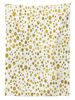 Picture of Ambesonne Polka Dots Tablecloth, Illustration of Round Speckled Forms Irregular Layout Vintage Style, Rectangular Table Cover for Dining Room Kitchen Decor, 52" X 70", Yellow White