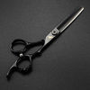 Picture of 6.0" Professional Japan 440C Hair Cutting Shears - Salon Hair Blending/Thinning/Texturizing Scissor for Barber or Home Use