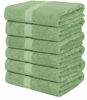 Picture of Utopia Towels Medium Cotton Towels, Sage Green, 24 x 48 Inches Towels for Pool, Spa, and Gym Lightweight and Highly Absorbent Quick Drying Towels, (Pack of 6)