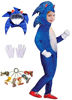 Picture of Halloween Kids Sonic Costume Deluxe Sonic The Hedgehog Costumes Sonic Generations Cosplay for Boys