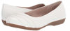 Picture of CLIFFS BY WHITE MOUNTAIN Clara Women's Ballet Flat, White/Burnished/Smooth, 7 W