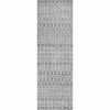 Picture of nuLOOM Moroccan Blythe Runner Rug, 2' x 6', Dark Grey