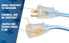 Picture of Southwire 1437SW0061 14/3 25' SJEOW Supreme Extension Cord, Blue/White