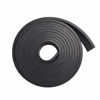 Picture of DOBTIM Neoprene Rubber Strips 1/4 (.250)" Thick X 2" Wide X 10' Long, Solid Rubber Rolls Use for Gaskets DIY Material, Supports, Leveling, Sealing, Bumpers, Protection, Abrasion, Flooring, Black