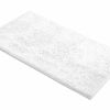 Picture of LuxUrux Bath Mat-Extra-Soft Plush Bath Shower Bathroom Rug,1'' Chenille Microfiber Material, Super Absorbent Shaggy Bath Rug. Machine Wash & Dry (27''x 47 inches, White)