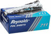 Picture of Reynolds 500 Foil Sheets Box, Pop-Up Interfolded Aluminum Foil 9 x 10.75 Inch Sheets in Silver. Pack of 2