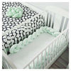 Picture of Soft Knot Pillow Decorative Baby Bedding Sheets Braided Protective Linear Pillow Cushion (Mint, 78.7INCH)