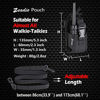 Picture of Zeadio Multi-Function Pouch Case Holder for GPS Phone Two Way Radio (ZNC-C, Pack of 5)