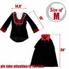 Picture of Vampire Costume for Boys Funnlot Boys Vampire Costume Deluxe Vampire Toddler Kids Vampire Costumes for Boys Halloween Party Dress Up Role Play and Cosplay