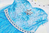 Picture of Funna Costume for Girls Princess Dress Up Costume Cosplay Fancy Party with Accessories Blue, 2T