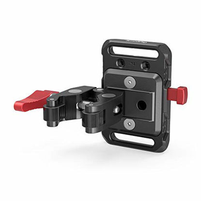 Picture of SMALLRIG Mini V-Lock Mount Battery Plate with Crab-Shaped Clamp - 2989