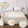 Picture of Soft Blanket Twin Size Fleece Warm Fuzzy Throw Blankets for The Bed Sofa Lightweight 350GSM HOZY Ivory 66" 90"