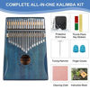 Picture of Kalimba 17 Key,Kalimba Thumb Piano,Finger piano Blue,Kids Holiday Gifts Musical Instruments