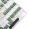 Picture of Matcha Dye Sub ZDA PBT Keycap Similar to XDA Japanese Korean Russian for MX Keyboard 104 87 61 Melody 96 KBD75 ID80 GK64 Tada68Only Keycap (Matcha English Base Kit)