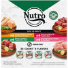 Picture of NUTRO Adult High Protein Natural Grain Free Wet Dog Food Cuts in Gravy Beef, Lamb, Chicken, and Turkey Variety Pack, (24) 3.5 oz. Trays