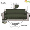 Picture of Easy-Going Sofa Slipcover Reversible Sofa Cover Water Resistant Couch Cover Furniture Protector with Elastic Straps for Pets Kids Children Dog Cat(Sofa, Army Green/Beige)