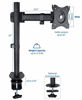 Picture of VIVO Single 13 to 32 inch Computer Monitor Desk Mount, Short Adjustable Arm, VESA Stand for 1 Screen, Max VESA 100x100, Black, STAND-V001E