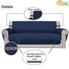 Picture of Easy-Going Sofa Slipcover Reversible Loveseat Cover Water Resistant Couch Cover Furniture Protector with Elastic Straps for Pets Kids Children Dog Cat(Oversized Loveseat, Navy/Navy)