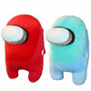 Picture of Gaekce Soft Crewmate Plush 2 PCS Amg, Us Merch Amg Us Toy 7.9 Inches Cute Crewmate Plush Among Stuff Animal for Kids Gift(Color:Red Blue)