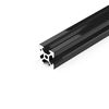 Picture of FEYRINX 4PCS 2020 V Type Aluminum Profile 600mm European Standard Linear Rail Anodized Black Extrusion Frame for 3D Printer