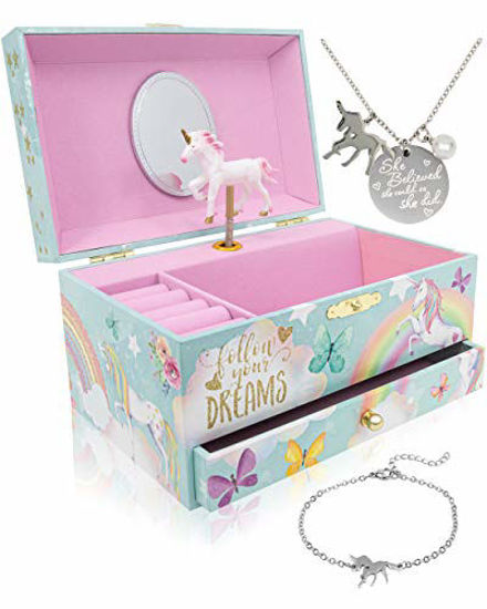 Unicorn Toys for Girls 3 4 5 6 7 8 9 10 11 12 Birthday Gifts Unicorn Gifts  for Girls Age 3-12 Unicorn Night Lights for Kids Bedroom for Girls 3D Night