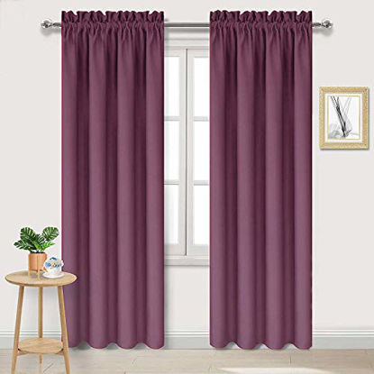 Ambesonne Gothic Kitchen Curtains, Oriental Rose and Flower, 55