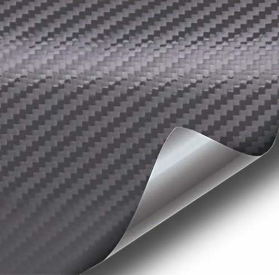 Picture of VViViD XPO Dark Grey Carbon Fiber Car Wrap Vinyl Roll with Air Release Technology (4ft x 5ft)