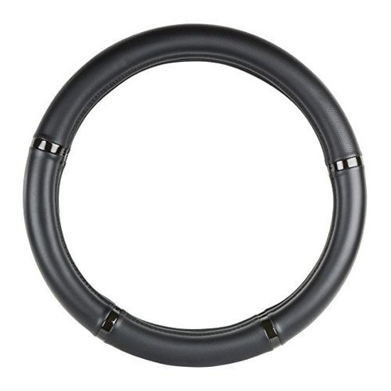 Picture of GG Grand General 54036 Black w/black trims Steerling Wheel Cover