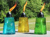 Picture of Seraphic 16oz Glass Tabletop Torches, Set of 3 (Blue/Orange/Green)