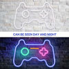 Picture of SOLIDEE Led Dimmable Neon Signs Wall Decorations for Living Room|Bedroom Gamepad Controller Shape Neon Sign Lights Game Room Decor Accessories Cool Teen Boys|Girls|Kids Gamer Gifts