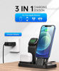 Picture of Tinetton 3 in 1 Charging Station Compatible with Apple Watch iPhone AirPods with 10W Adapter