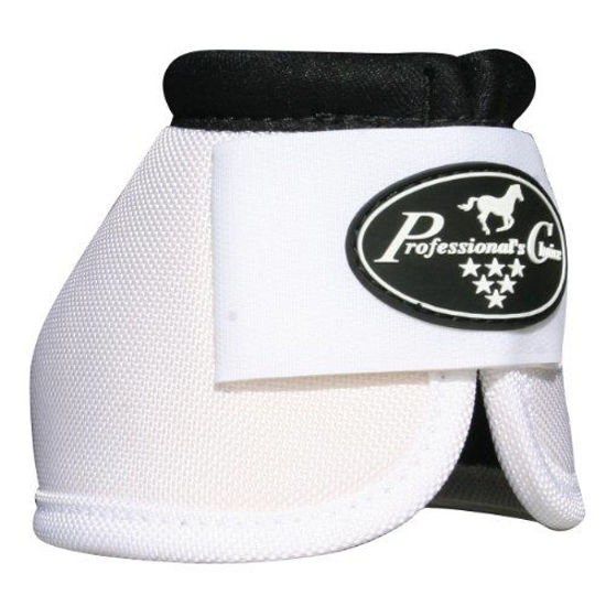 Picture of Professionals Choice Equine Ballistic Hoof Overreach Bell Boot, Pair (Large, White)