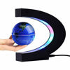 Picture of Globe Magnetic Levitation Globe Maglev World Map Cool Gadgets Gifts for Men Fun tech Gifts C Shape Magnetic Floating Globe Spinning Globe with LED Light Unique Gadgets Birthday