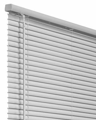 Picture of CHICOLOGY Blinds for Windows , Mini Blinds , Window Blinds , Door Blinds , Blinds & Shades , Camper Blinds , Mini Blinds for Windows , Horizontal Window Blinds , Gloss Gray, 60" W X 60" H