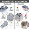 Picture of Waterfall Showerhead - 9 Inch Large Overhead Rain Shower Head - High Flow Best With Extension Arm, 2.5 GPM - Chrome